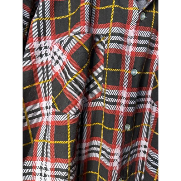 Autumn Attitudes XL Men’s Flannel Shirt Cotton Long Sleeve Fall Casual Preppy - Picture 2 of 7